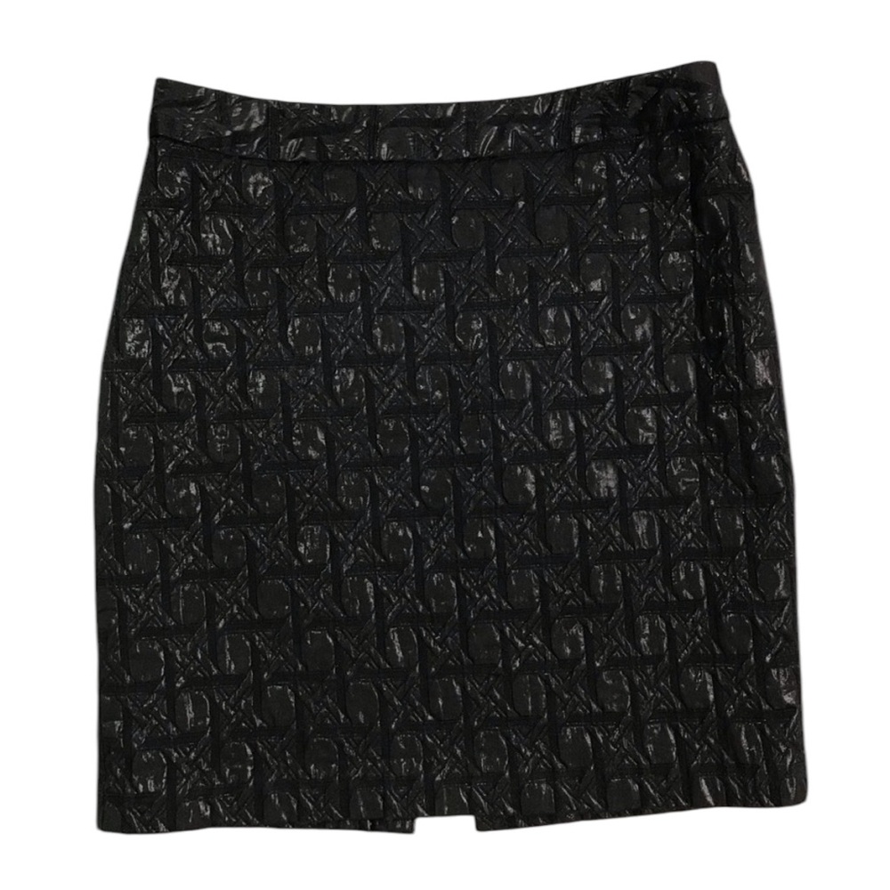Worthington 8 textured skirt black